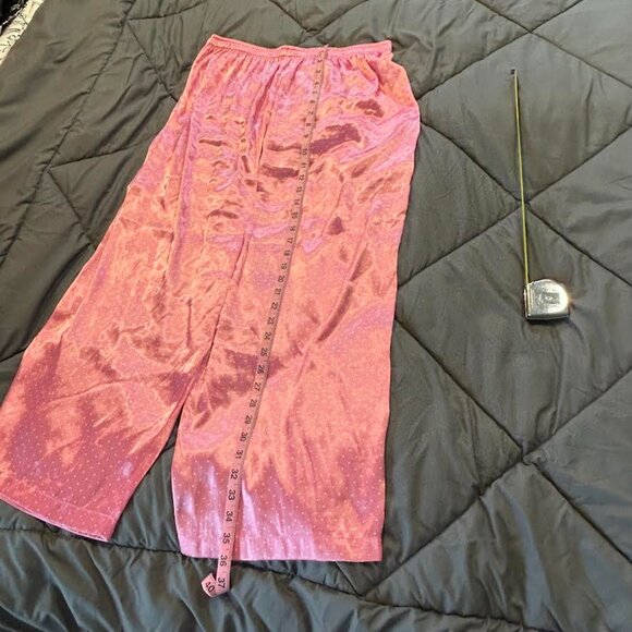 Morgan Taylor Pink and White Polka Dot Pajama Set - Picture 14 of 14